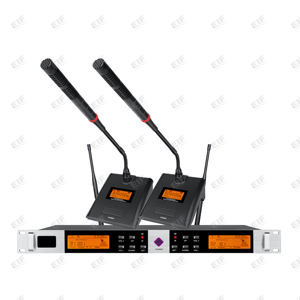 Micrófono de Conferencia UHF con Cable Flexible, Sistema de Micrófono Inalámbrico para Discursos y Reuniones - Product Image 1