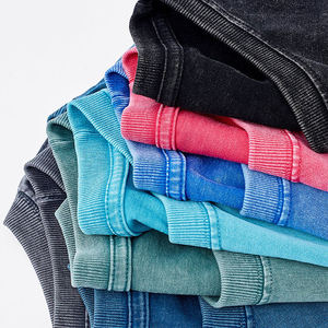 T-shirts graphiques délavés à l'acide pour hommes de grande taille T-shirts Vintage surdimensionnés 100% coton Dtg Print Streetwear T-shirts vierges pour - Product Image 2