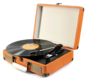 3 Speed Turntable Record Player with replaceable needle