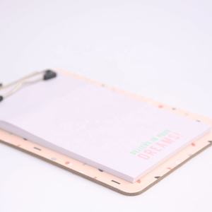 <span class=keywords><strong>Bloc</strong></span>-notes sur mesure avec <span class=keywords><strong>bloc</strong></span>-notes en métal trombone conseil Bloco De Papel <span class=keywords><strong>Com</strong></span> Prancheta - Product Image 2