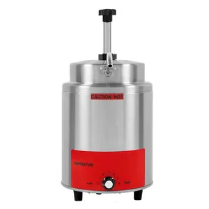 4,4 L (3,5 Qt) Elektrische Käse/Sauce/Nacho Wärmer Dispenser Mit Pumpe