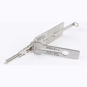 Orijinal Lishi 2 in 1 NSN14 V.2 <span class=keywords><strong>Dr</strong></span> Bt 2016 Nissan için kullanılan otomobiller Pick kilitleme araçları ve dekoder araba kapı oto çilingir araçları - Product Image 1