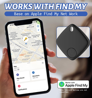 Localisateur de clés intelligent anti-perte MFI, dispositif de suivi ITag, dispositif de positionnement global compatible avec iOS, fonctionne avec les clés, les portefeuilles, les bagages