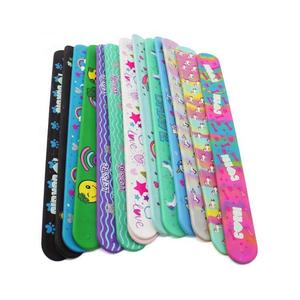 Promotional Gifts Rubber Wrist Bands Silicone Custom Slap Wristband Slap Bracelet