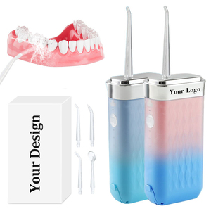 เครื่องทำความสะอาดช่องปากแบบพกพาไร้สาย IPX7 พร้อมพลังการฉีดน้ำแบบฟลอสเซอร์ และเครื่องฉีดน้ำแบบ USB สำหรับช่องปากและฟัน - Product Image 1