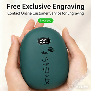 Calentador de manos personalizado, calentador eléctrico portátil reutilizable, regalo, calentador de manos recargable por USB móvil para mujeres y hombres - Product Image 4