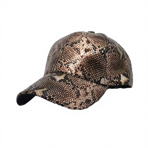 Gorra de Béisbol de Cuero con Estampado de Serpiente, Ajustable, Unisex, para Viajes, Deportes y Actividades al Aire Libre - Product Image 4