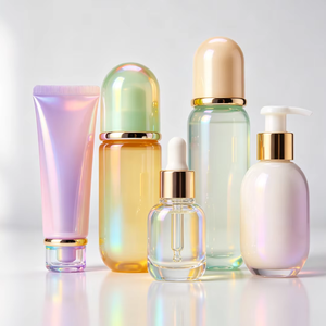 Juego de Envases Cosméticos Personalizados Auber, Tubo de Plástico, Botella con Gotero, Bomba para Loción, Frasco, Envase Vacío para Cuidado de la Piel - Product Image 1