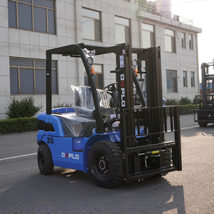 מלגזה דיזל חזקה <span class=keywords><strong>2</strong></span> טון, הרמה 3000 מ\\\"מ, תורן הרמה דו-שלבי חופשי, יציבות גבוהה עבור יישומי טיפול במשטחים כבדים - Product Image 5