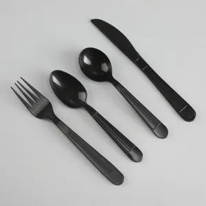 Fourchettes jetables en PP à 4 dents, poids moyen, vente en gros - Product Image 5