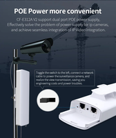 COMFAST M5 5,8G Puentes inalámbricos 300Mbps Puente Wifi Punto a punto Exterior Wi Fi 5KM Transmisión WiFi de largo alcance CPE E312A V2