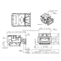 Grosir Acceptor tagihan ITL NV10 nirkabel desain Stackerless kompak penjualan laris USA untuk mesin Arcade Game Video