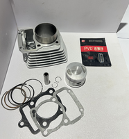 Kit de cylindre complet d'origine Zongshen CG150, refroidi par air, 4 temps, haute durabilité pour moto et tricycle cargo