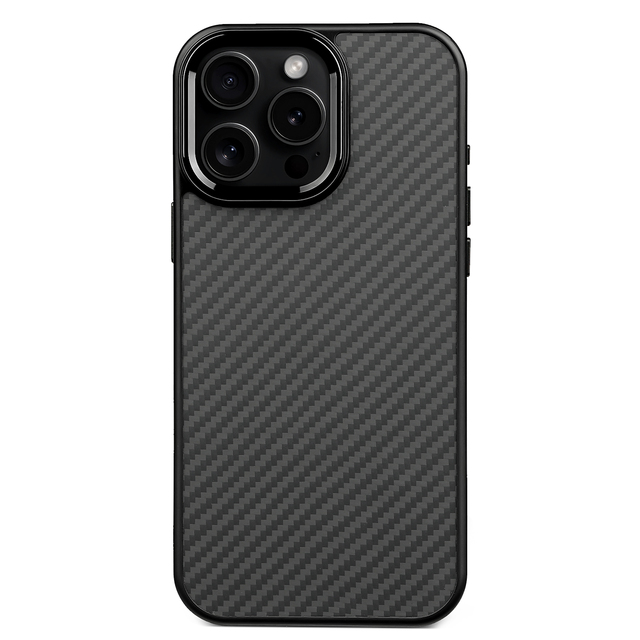 Aramid  Fiber Phone Case Magnet  for iPhone 16 Pro/16pro Max/15/14plus/13pro Max/12/11PRO  Camera Protector