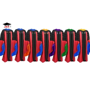 Robe de doctorat académique universitaire personnalisée avec capuche et pampille - Product Image 6