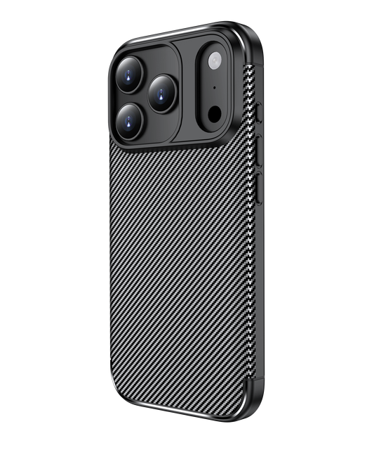 New Arrival Carbon Fiber Texture Design Soft Tpu Mobile Phone Cover case for iphone 17 air Pro Max 16 E Plus 15 14 13 12 11