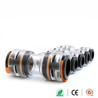NFPU Microduct Push-Fit Fibre Optique Connecteur Droit HDPE Micro Conduit Coupleur Droit Accessoire