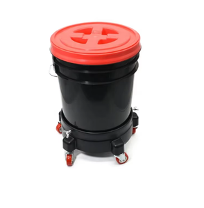 Cubo de lavado de coches rodante extraíble Dolly Remolque Rueda giratoria Cubo de lavado de coches Dolly - Product Image 1