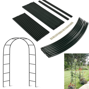 Arche <span class=keywords><strong>de</strong></span> jardin en plastique anti-pourriture la plus vendue pour plantes grimpantes, treillis <span class=keywords><strong>de</strong></span> jardin naturel - Product Image 4