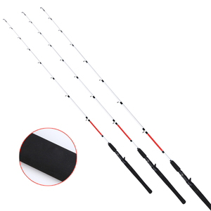 HONOREAL 한 섹션 바닷물 보트 막대 섬유 유리 큰 게임 낚싯대 베이트 캐스팅 - Product Image 2