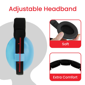 ที่ครอบหูกันเสียงแบบปรับได้ สวมใส่สบาย สำหรับเด็ก ป้องกันเสียงรบกวน - Product Image 2