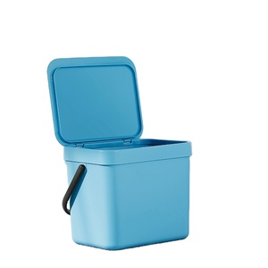 hot sale plastic wall mounted hang kitchen waste bin