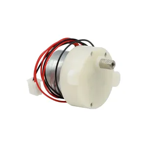 Motor de engranajes 300, caja de cambios de plástico/engranaje de Metal de eje corto, 0,01-0.03A, 5-7RPM, maquinaria eléctrica de desaceleración de Micro Motorreductor - Product Image 3