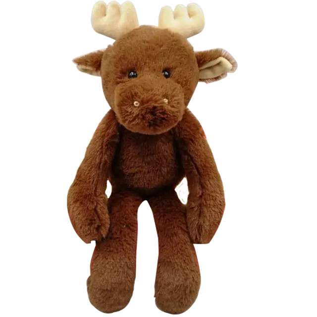 Groothandel Custom Oem/Odm Gevulde Herten Elanden Size 13 Inch Moose Zachte Fawn Pluche Kussen Speelgoed