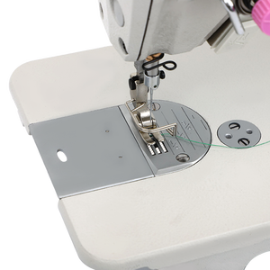 JUKKY JK9806 High-Speed Automatic Lockstitch Industrial Sewing Machine Direct Drive Computerized Trimming Leather Pink Color - Product Image 3
