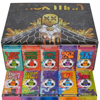 Boîte personnalisable à fermeture magnétique auto-érectrice en carton jetable vide 2026 American Pack Man V7 Rugby 1g+1g