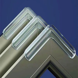 Aluminum Alloy Window Corner Protectors Right Angle Shape Screw Installation Minimalist Design DCH - Product Image 2