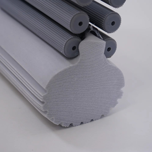 Ensemble de vadrouille en coton collodion à opération facile bâton <span class=keywords><strong>magique</strong></span> plat avec essoreuse à presser éponge de nettoyage domestique tête en plastique - Product Image 3