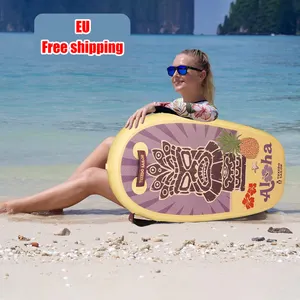 EU Free shipping Dropshipping China supplier 2023 New design fins body board beach waves bodyboard surfing cheap bodyboards