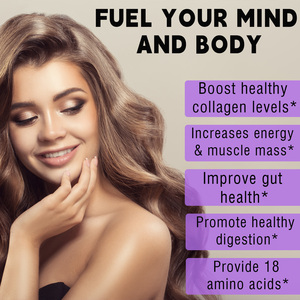 Best Selling Multi Collagen Powder for Hyaluronic Acid Supports Joint & Bone Health Hydrolyzed Multi Collagen Powder - Product Image 3