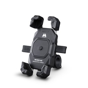 Support universel pour smartphone Midland MH-EVO WC avec chargeur sans fil Type-C pour voiture - Product Image 1
