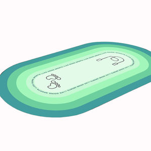 2025 nuevo absorbente de golpes insonorizado grueso 5mm caucho Natural + esterilla de Yoga de cuero de microfibra para Fitness saltar la cuerda correr y bailar - Product Image 5