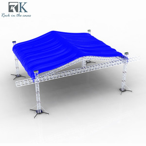 Outdoor Concert Roof Aluminum Frame Truss Structure Lighting Event Portable Aluminum Stage Truss - Product Image 1