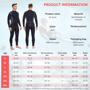 Wholesale/Sample Order Custom Men's 1.5mm-7mm CR Neoprene Spearfishing <b>Wetsuit</b> Waterproof Dive Suit Q-031 3mm <b>Wetsuits</b> Neoprene - Product Image 2
