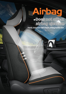 เบาะรองนั่งรถยนต์หรูหราแบบแพ็กเกจเต็มรูปแบบ2024แบบกำหนดเองสำหรับ Toyota <span class=keywords><strong>Camry</strong></span> 11ชิ้นผ้าคลุมเบาะลินินระบายอากาศสีดำสีน้ำตาล - Product Image 5