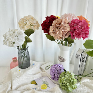 Hortensia Artificial de una Sola Flor, 70 cm, Hecha a Mano, Accesorios de Fotografía, Decoración del Hogar, Decoración de Bodas - Product Image 4