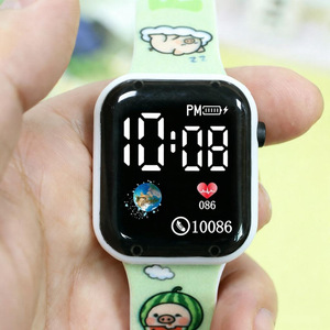 Montre Sportive Décontractée à Imprimé Animalier de Dessin Animé, Vente en Gros Usine 2026, Bracelet en Plastique Mignon, Cadeaux pour Étudiants, Enfants, Garçons et Filles - Product Image 4