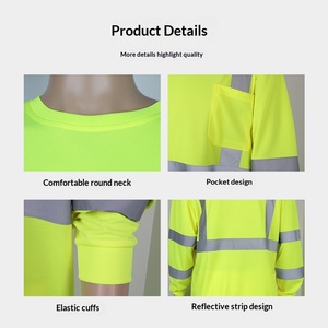 เสื้อกั๊กสะท้อนแสง QH ANSI ระดับ 2 สำหรับวิ่งกลางคืน แห้งเร็ว ซึมซับเหงื่อ ปรับแต่งได้ - Product Image 3