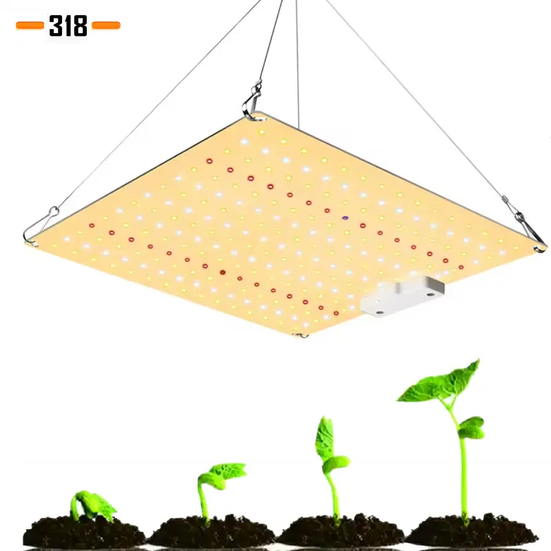 600W Full Spectrum UV IR Dimmable Adjustable Commercial Indoor Hydroponic Grow Light LM281B LED for Plant Growth