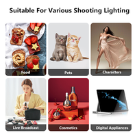 Kit de boîte à lumière parapluie octogonale, dispositif avec trépied d'ampoule LED de 150W, éclairage de Studio Photo pour vidéo à porte