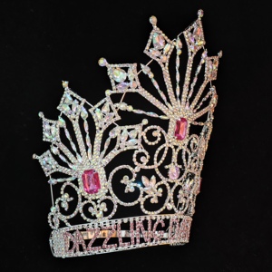 มงกุฎนางงามประดับพลอยเทียมมงกุฎนางงามมงกุฎนางงามขนาดใหญ่ - Product Image 4