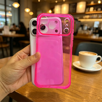 Casing iPhone 18 17 Warna Biru Baru Tren 2026, Anti Benturan, Berkilau, dan Mengkilap, untuk iPhone 18 Pro Max, Casing Ponsel Berkilau Glitter