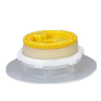 Valve de réservoir IBC fiable de bonne qualité, bouchon en plastique anti-déversement et anti-fuite pour l'industrie chimique, matériau PP de qualité alimentaire