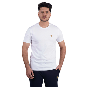 T-shirts en gros | T-shirt uni vierge pour hommes sérigraphie personnalisée logo numérique t-shirts en coton polyester - Product Image 6