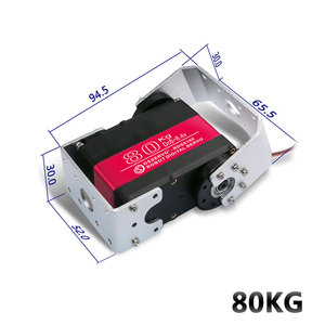 Dsservo High Torque Motor RDS5180 80kg 180 Degree with Brackets for Robotics Servos RC Robot - Product Image 6