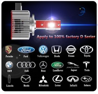 Phare de voiture led 70w D1s, 2 pièces, ampoule au xénon, led D2S D3S D4S D5S D8S, pour Audi A3 A4 A6 A8 D1S